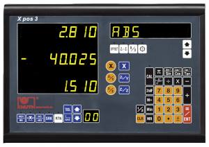 Knuth 3-Achs-Positionsanzeige X.pos3 - 3-Achs-Positionsanzeige