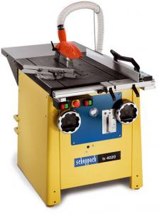 Scheppach Circular sawbench ts 4020 with motorized scoring attachment 4.8 kW 380-420V/   50 Hz