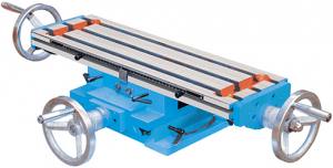 *Knuth Kreuztisch mit Fräsfutter-Set