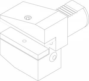 Bison Square Toolholder 1115-30P