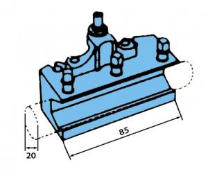 Knuth Tool Holder WAH 20x85