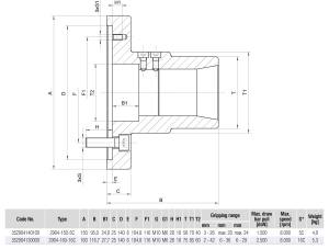Bison Collet Chuck 2904-150-5C