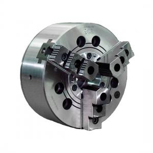 Bison 3-Jaw Power Chucks With Through-hole 2405-500-160