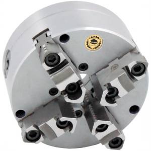 Bison 4-jaw self-centr. scroll chuck Front Mounting 3775-500