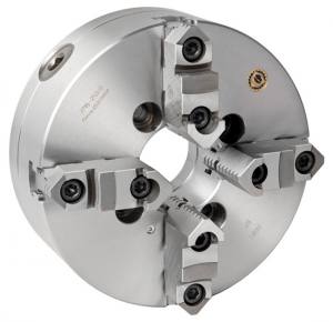 Bison 4-jaw self-centr. scroll chuck Mounting Type A 3715-315-8