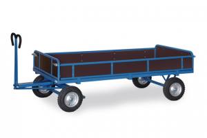 Schwere Handpritschenwagen 1500 kg 2 Bordwände 2000x1000 Luft 420x115