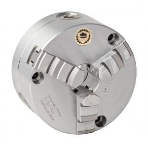 Bison 3-jaw self-centr. scroll chuck Front Mounting 3574P-400