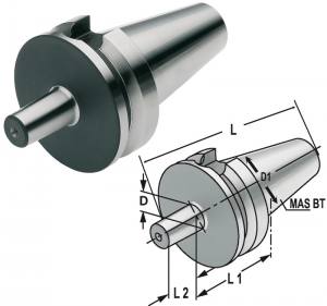 Knuth Bohrfutteraufnahme BT40xB18