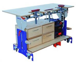 Arbeitstisch VakuuCar XL individual 1.600 x 800 x 850 - 1.050
