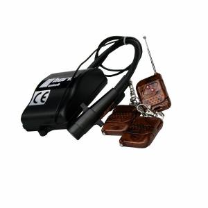 Wireless remote control 3 stations winches with control mode