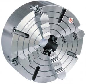 Knuth 4-Jaw Face Plate Chuck 250 mm Camlock D1-6
