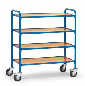 Storage trolley 250 kg, 940x470, with boards