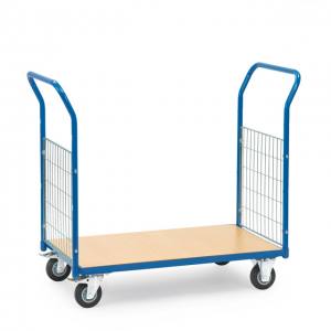 Double open-side platform cart 200 kg 850 x 500