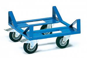 Bale cradle dolly 400 kg, platform size 500x500 mm