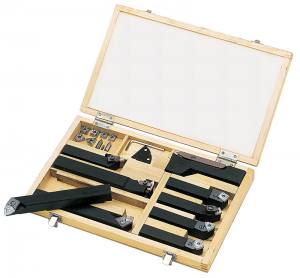 Knuth Clamped Turning Tool Set 16/20/24 mm, 9-pc