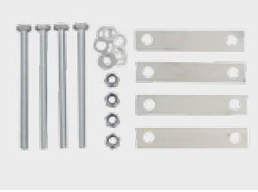 Fixing Set Treadplate boxe Trailer51