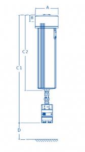 BEKO CLEARPOINT ® Wasserabscheider 3eco (C): Filterelement 06C inkl. Gehäusedichtung