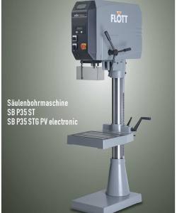 Flott Säulenbohrmaschine SB P35 STG R1 PV electronic