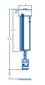 BEKO CLEARPOINT® W Wasserabscheider S040 mit Schwimmerableiter