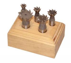 Holzmann SSF5 Schwalbenschwanzfräsersatz 5-tlg. HSS