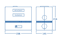 BEKOMAT 14 Isolierschalen
