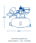 BEKO steam trap BEKOMAT® Ex (ATEX approval) in vacuum version: 6 CO EX V