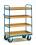 Etagenwagen mit 4 Kästen 850x500 mm