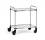 Stainless steel trolley, 150 kg, 3 shelves, 1000 x 600 mm