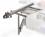 Scheppach Outrigger Table and Crosscut Fence with telescopic arm for Forsa 4/6