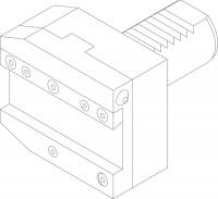 Bison Toolholder for collets 115...