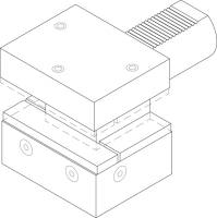 Bison Square Toolholder 1144-25...