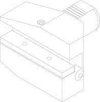Bison Square Toolholder 1125-16P...