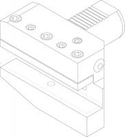 Bison Square Toolholder 1124-16P...