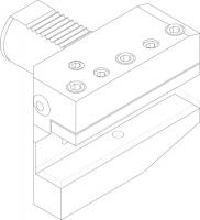 Bison Square Toolholder 1124-16L...