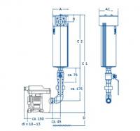 BEKO CLEARPOINT W PN50 Hochdruck-Wasserabscheider HP50S040 ohne Ableiter