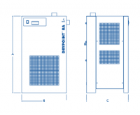 BEKO Druckluft-Kältetrockner DRYPOINT RA 870/WC