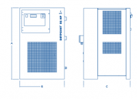 BEKO Hochdruck Druckluft-Kältetrockner DRYPOINT RS 810 HP50/AC